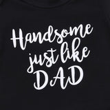 'Handsome Just Like Dad' Clothes Set