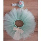 Baby Clothes - Newborn Baby Tutu Skirt Costume With Headband