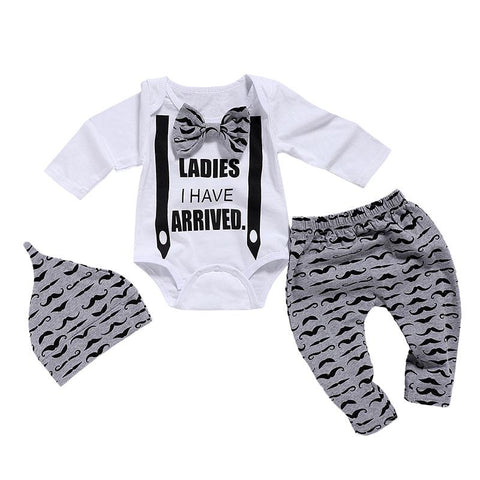 Baby Clothes - Newborn Gentleman Clothes Set
