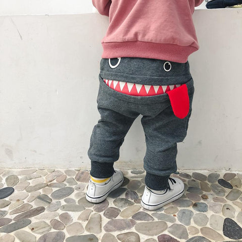 Baby Pant - Cute Big Mouth Monster Baby Pants