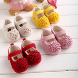 5 Color Options Flower Shoes 0-18M