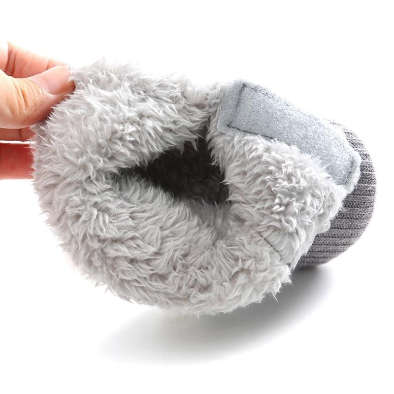 Baby Shoes - Autumn/Winter Pompom Baby Boots 0-18M