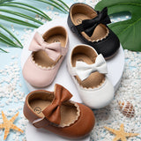 Baby Bowknot Non-slip Soft-Sole Shoes