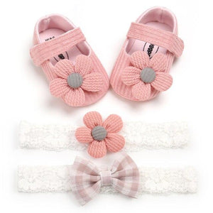 Baby Shoes Infat Newborn Girl First Walkers Butterfly Knot