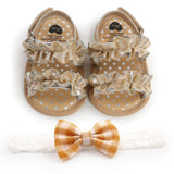 Baby Shoes - Baby Girl Shoes Toddler Sandals Headbands
