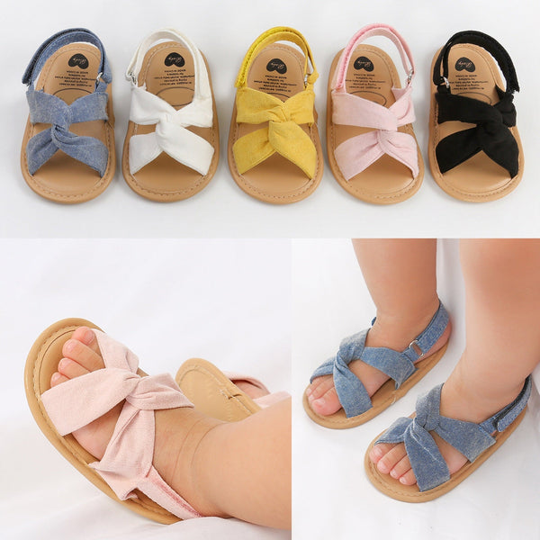 Baby Girls Sandals Casual Sandals Crib Shoes First Walker - Temu