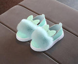 Baby Shoes - 'Bunny Pom' Sneakers 6M-6T