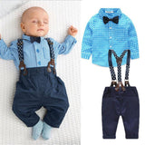Newborn Baby Boy Little Gentleman Clothing Set