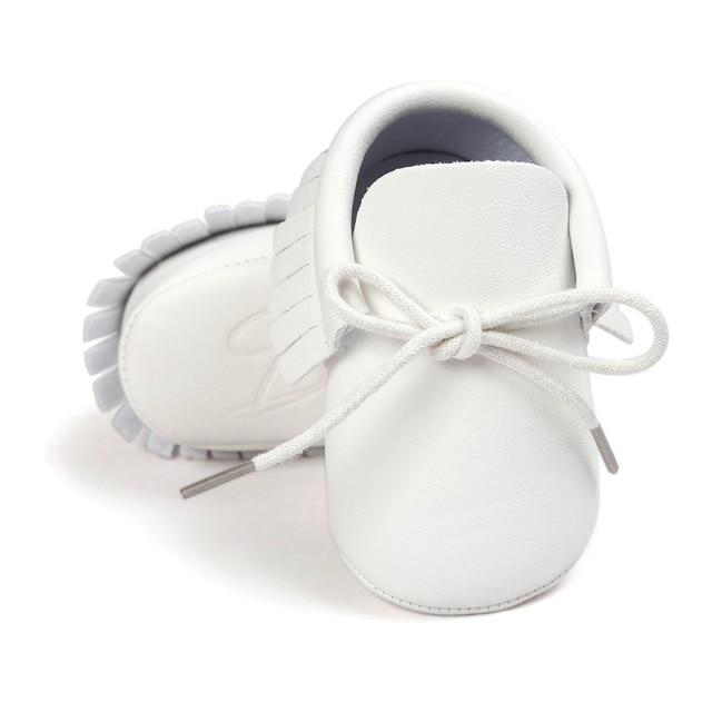 Baby Shoes - PU Leather Moccasins 0-18M