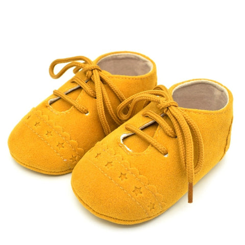 Baby Shoes - Soft Nubuck Anti-slip Shoes 0-18M