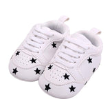 Baby Shoes - Star Pattern First Walkers Sneakers