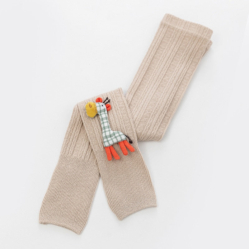 Baby Socks - Girls Cartoon Leggings Tights 1-8 Years