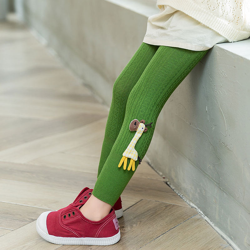 Baby Socks - Girls Cartoon Leggings Tights 1-8 Years