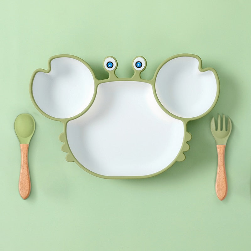 Baby & Toddler - Baby Kids Crab Food Feeding Bowl
