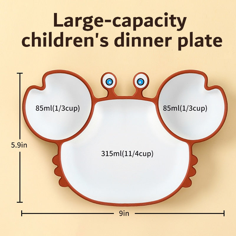 Baby & Toddler - Baby Kids Crab Food Feeding Bowl