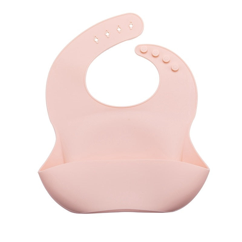 Bibs - Waterproof Silicone Baby Feeding Bibs