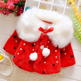Coat - Baby Toddler Infant Girls Fur Coat