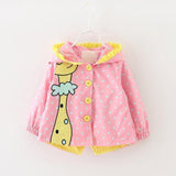 Blue/Pink Hooded Jackets 6M-24M