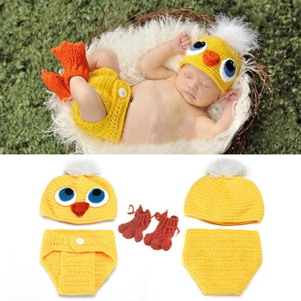 Costume - Chick Newborn Photography Costume