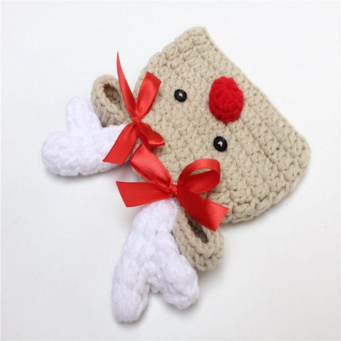 Costume - Christmas Hat Newborn Photography Costume