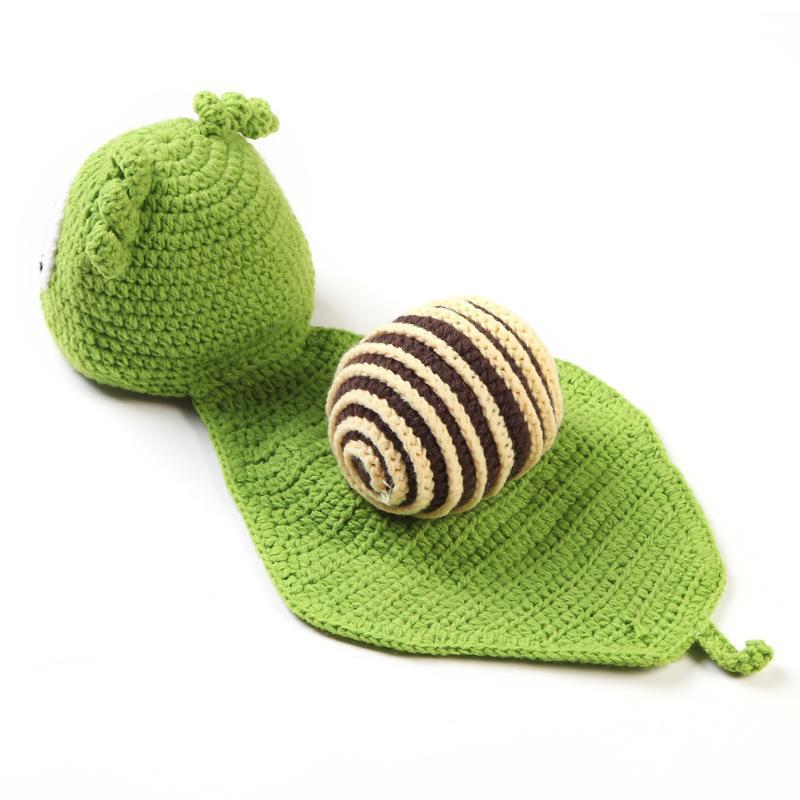 Costume - Newborn Photography Crochet Snail Costume