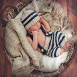 Newborn Photography Prop Crochet Outfit Set
