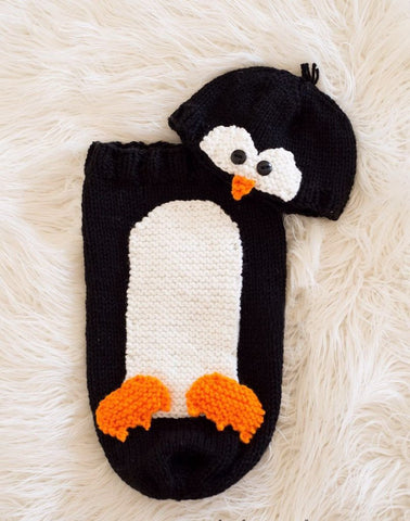 Penguin Newborn Photography Costume