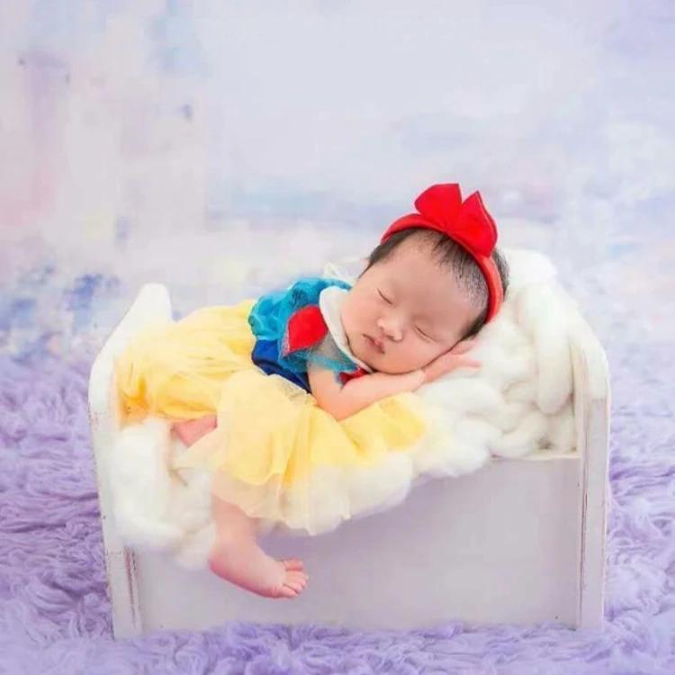 Costume - Snow White Newborn Photography Costume