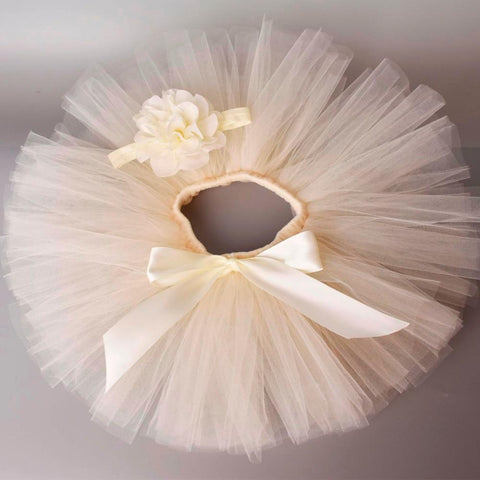 Costume - Tutu Skirt & Headband Newborn Photography