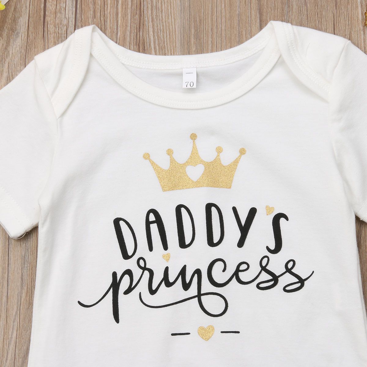 Daddy's Princess Newborn Baby Girl Clothes Set