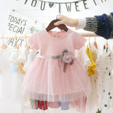 Dress - Baby Girl Flower Dresses 0-24M
