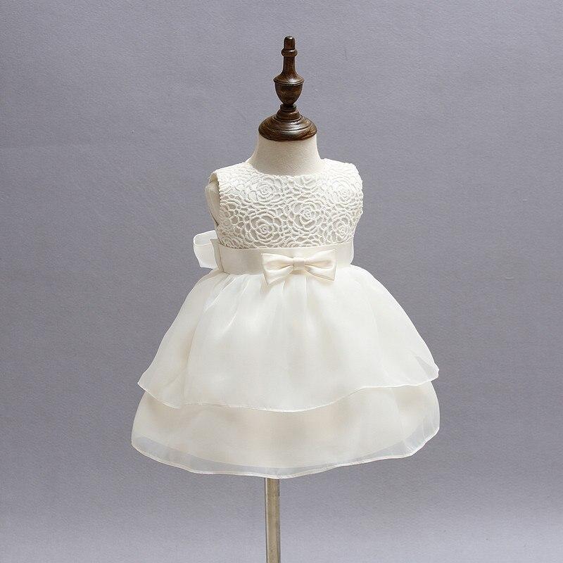 White Elegant Baby Girl Dress