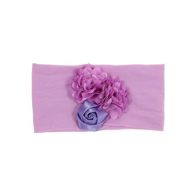 Hair Accessories - Baby Girl Floral Headbands 13 Color Options