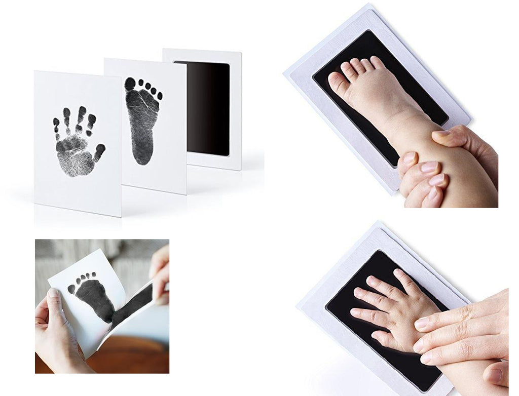 Baby handprint deals footprint imprint kit