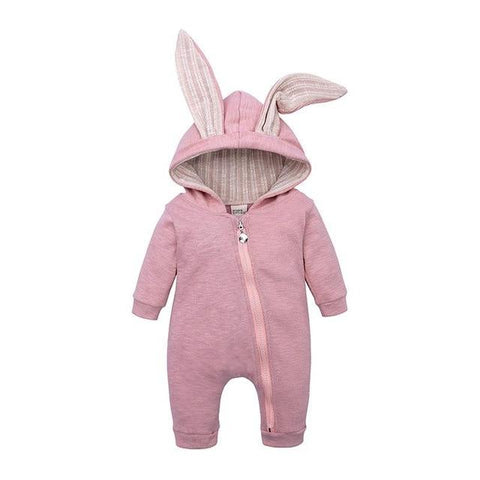 Jumpsuit - Cute Bunny Baby Jumpsuit