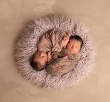 Fur Blankets Newborn Photography