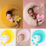 Newborn Photography Accessories - Newborn Photography Props Moon Pillows Stars