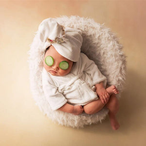 Newborn Photography Accessories - Newborn Photography Props Scarf + Bathrobes