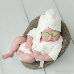 Newborn Photography Accessories - Newborn Photography Props Scarf + Bathrobes