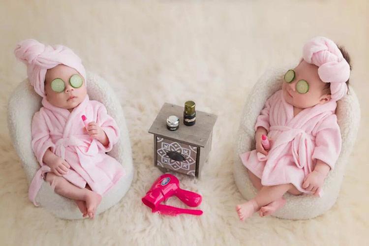 Newborn Photography Accessories - Newborn Photography Props Scarf + Bathrobes