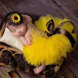 Newborn Photography Sunflower Outfits