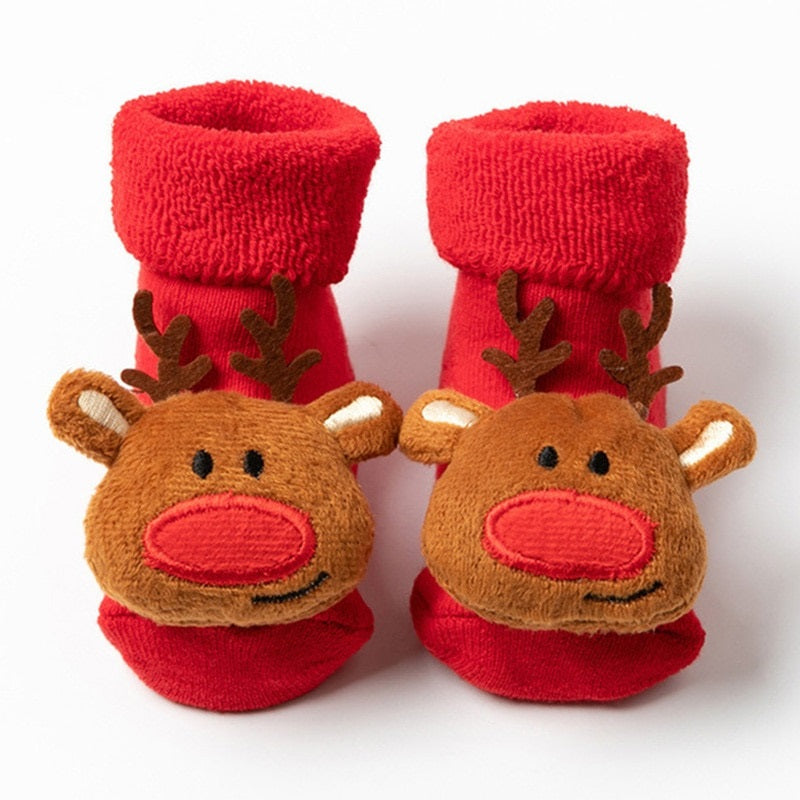 Newborn Toddler Christmas Socks