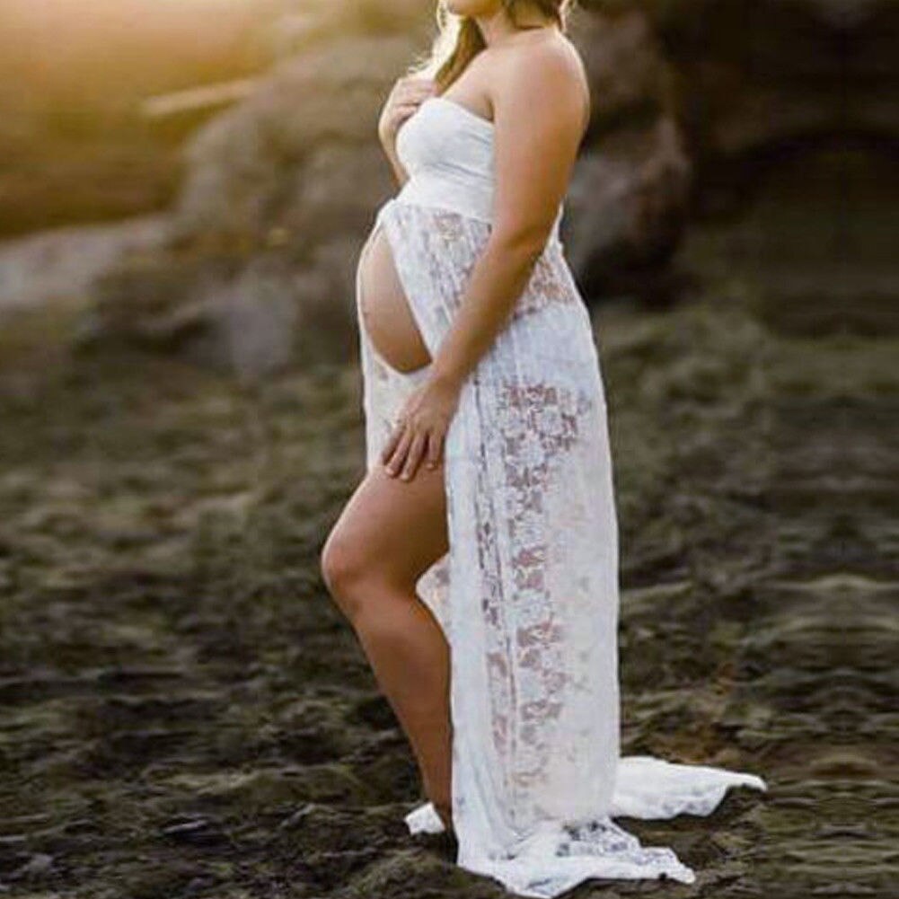 Pregnancy Dress - Maternity Photography Lace Dress