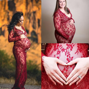 Pregnancy Dress - Pregnancy Photoshoot Lace Dresses