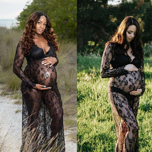 Pregnancy Dress - Pregnancy Photoshoot Lace Dresses
