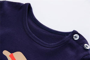 Baby Boys Whale Clothing Suit (Shirt+Pants) 0-24 M-Elite Outlet Store