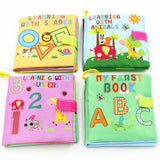 4 Style Baby Toys Soft Cloth Books 0-24M