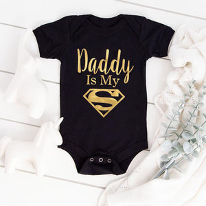 Romper - Baby Rompers Daddy Is My Hero 0-24M