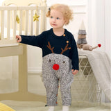 Romper - Christmas Knitted Rompers 0-24M