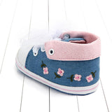 Baby Girls Embroidered Sneakers